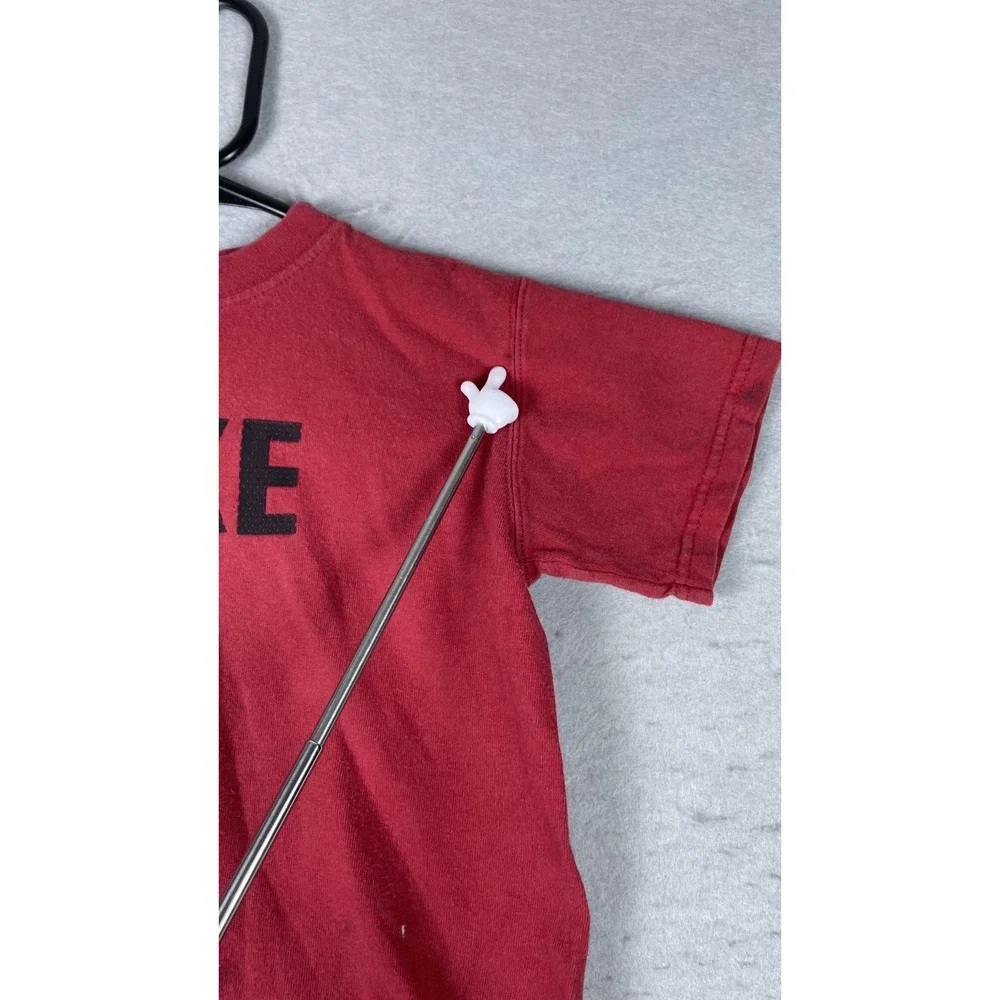Nike Shirt Toddler 4T Red‎ Swoosh Graphic Short Sleeve Athletic Sportswear Tee